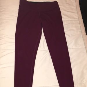 VS/Pink Burgundy Leggings